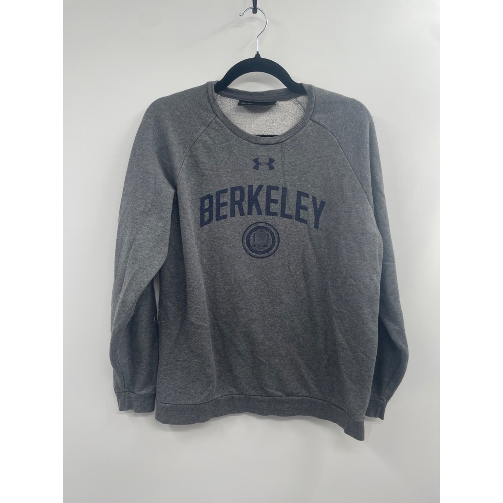 Under Armour Berkeley Sweatshirt Women's Medium Gray Crew-Neck Winter‎ Pullover